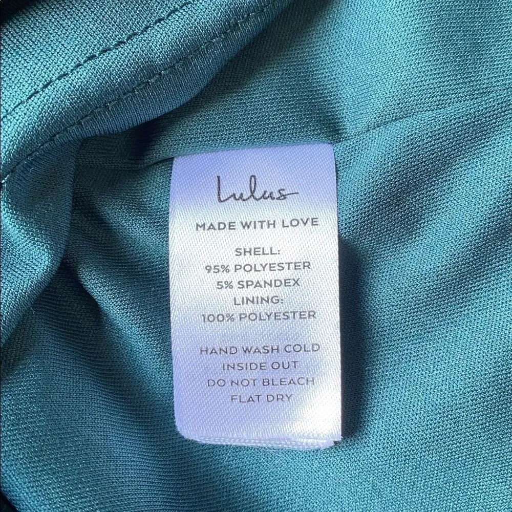 Lulu's One Shoulder Green Sequin One Shoulder Mini Dress Size M - Picture 9 of 11